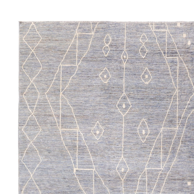 Designerski dywan - 410 x 318 cm - szary