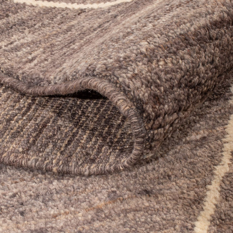 Dywan berberyjski - 194 x 158 cm - szary