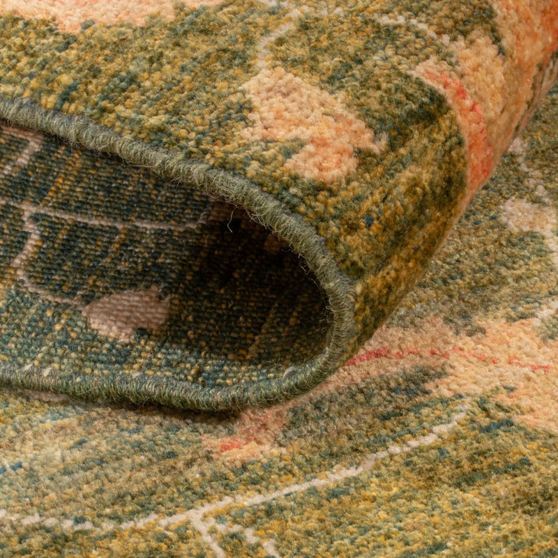 Dywan Zieglera - 177 x 125 cm - zieleń miętowa