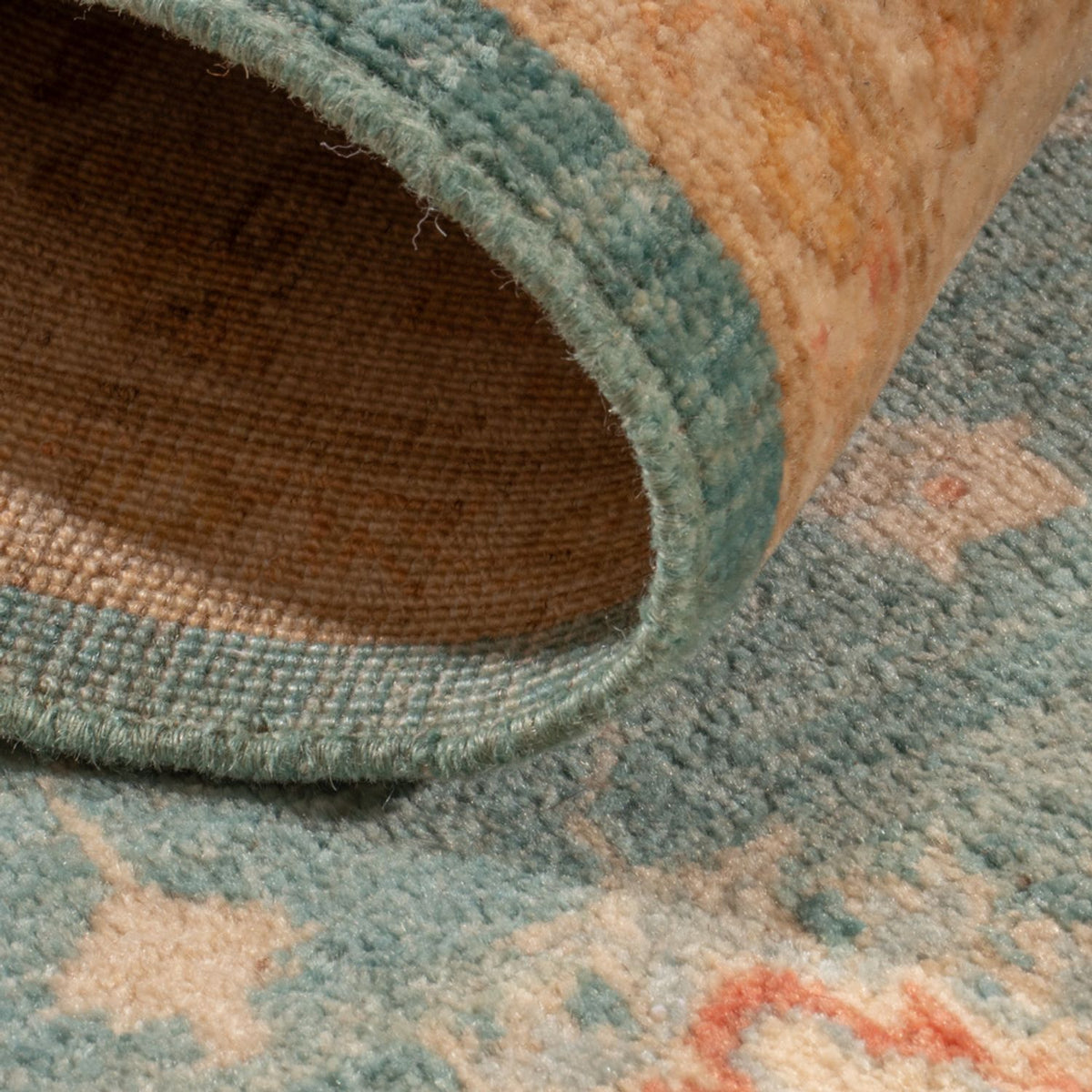 Dywan Zieglera - 175 x 123 cm - niebieski