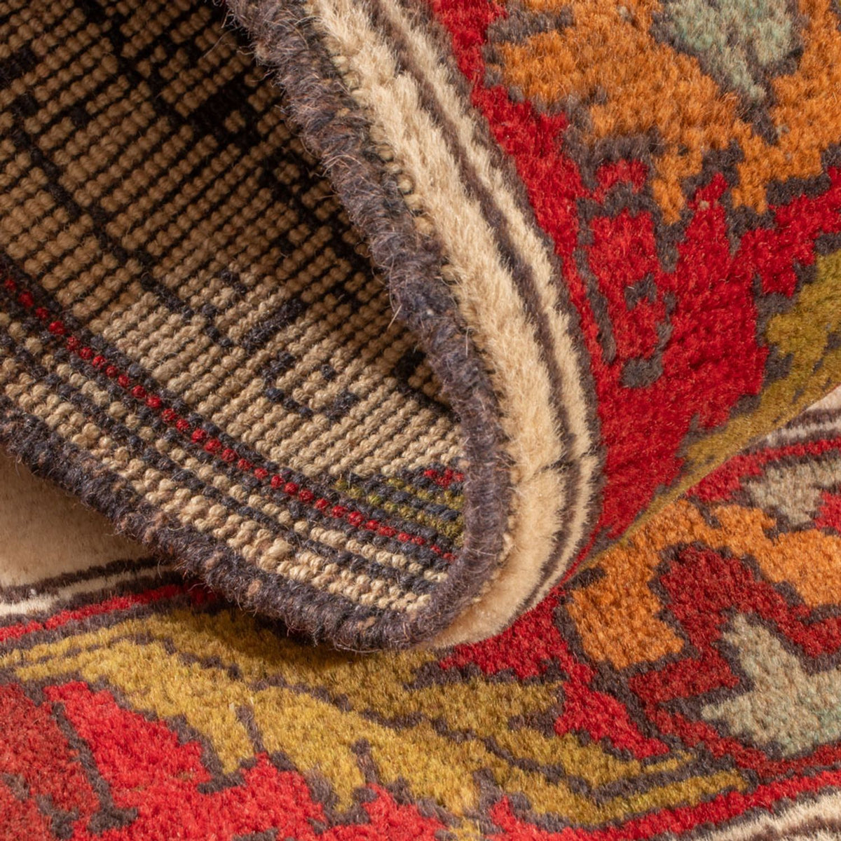 Dywan afgański - 104 x 71 cm - wielokolorowy