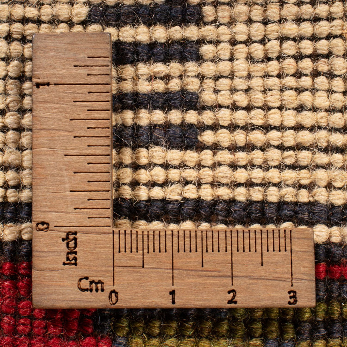 Dywan afgański - 104 x 71 cm - wielokolorowy