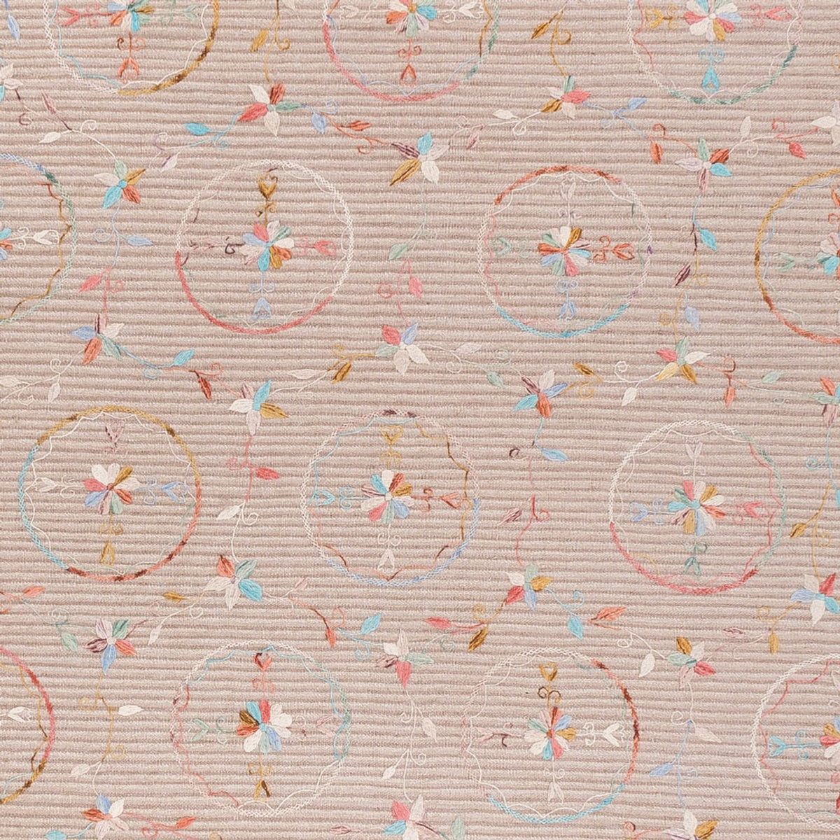 Dywan Kelim - Orientalny - Soumak - 336 x 236 cm - kremowy