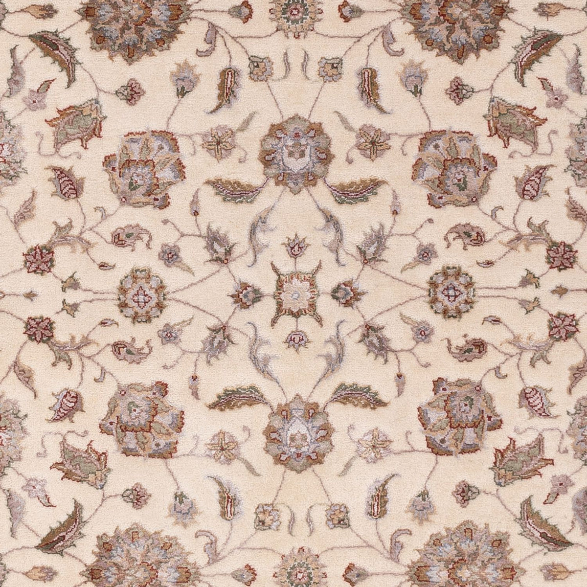 Dywan orientalny - Tabriz - 185 x 120 cm - kremowy