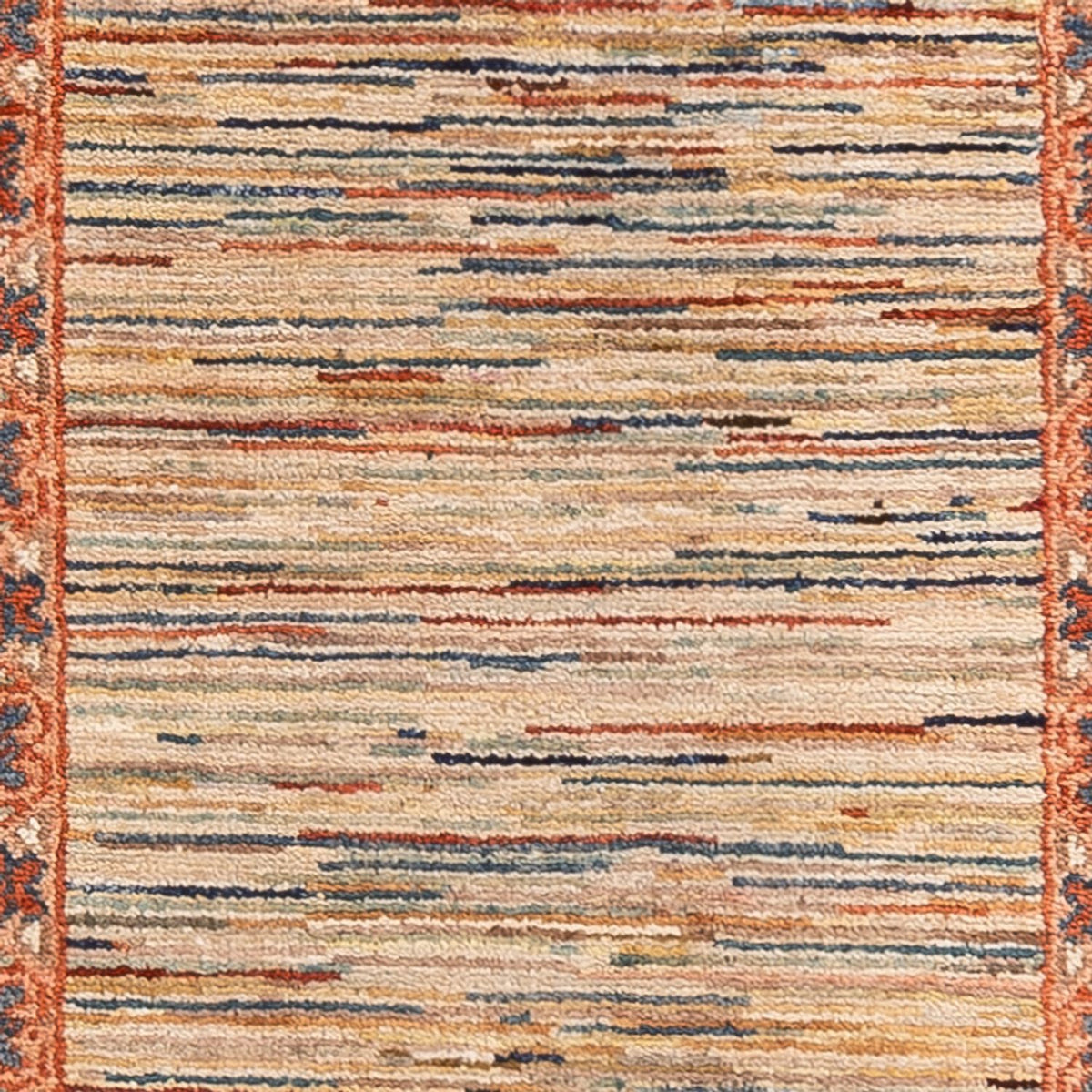 Biegacz Dywan Gabbeh - perski - 146 x 55 cm - wielokolorowy
