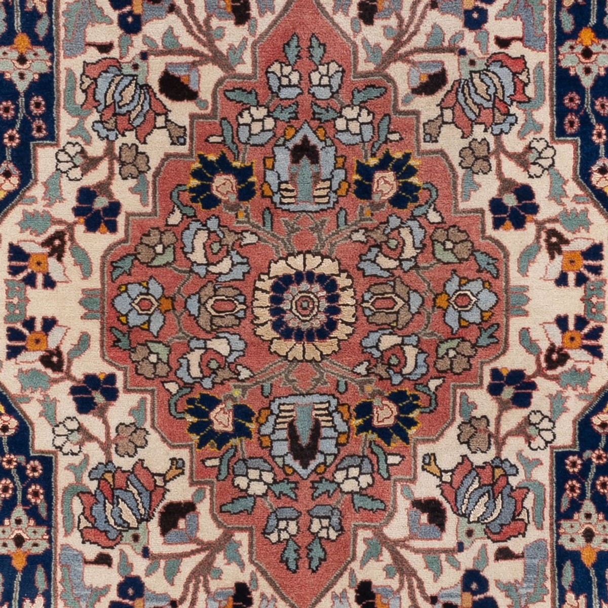 Perski dywan - Nomadyczny - 158 x 106 cm - ciemnoniebieski