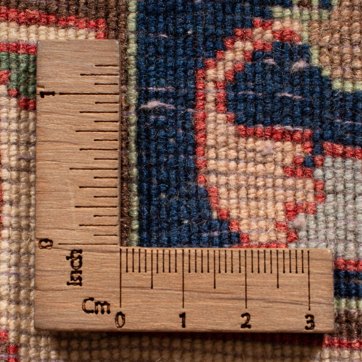 Perski dywan - Nomadyczny - 158 x 106 cm - ciemnoniebieski