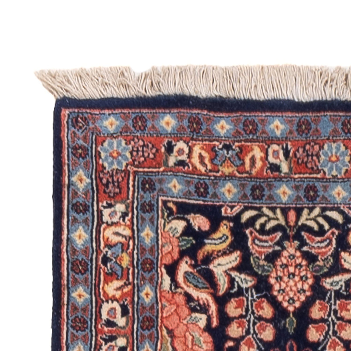 Biegacz Perski dywan - Nomadyczny - 278 x 79 cm - ciemnoniebieski