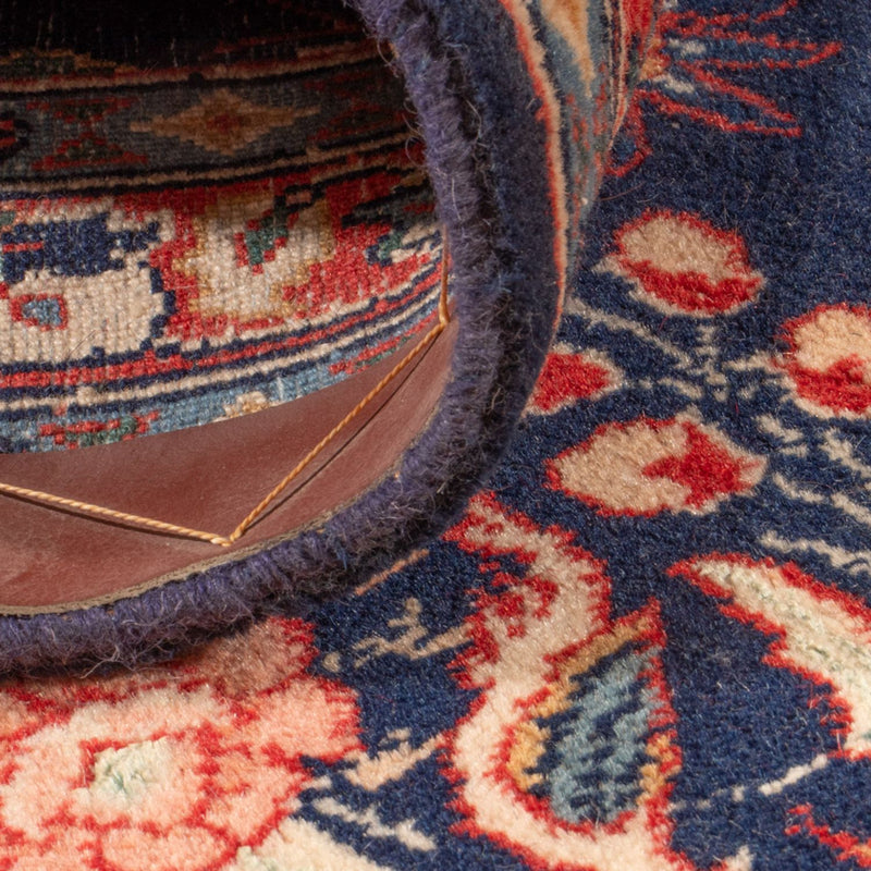 Biegacz Perski dywan - Nomadyczny - 278 x 79 cm - ciemnoniebieski