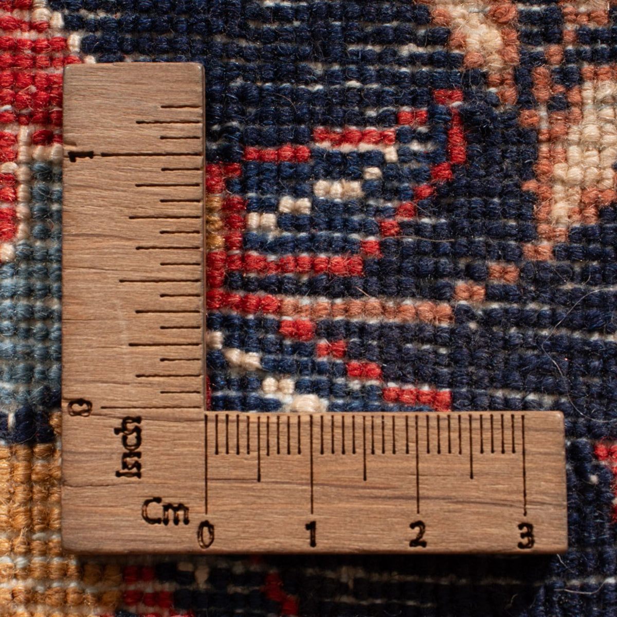 Biegacz Perski dywan - Nomadyczny - 278 x 79 cm - ciemnoniebieski