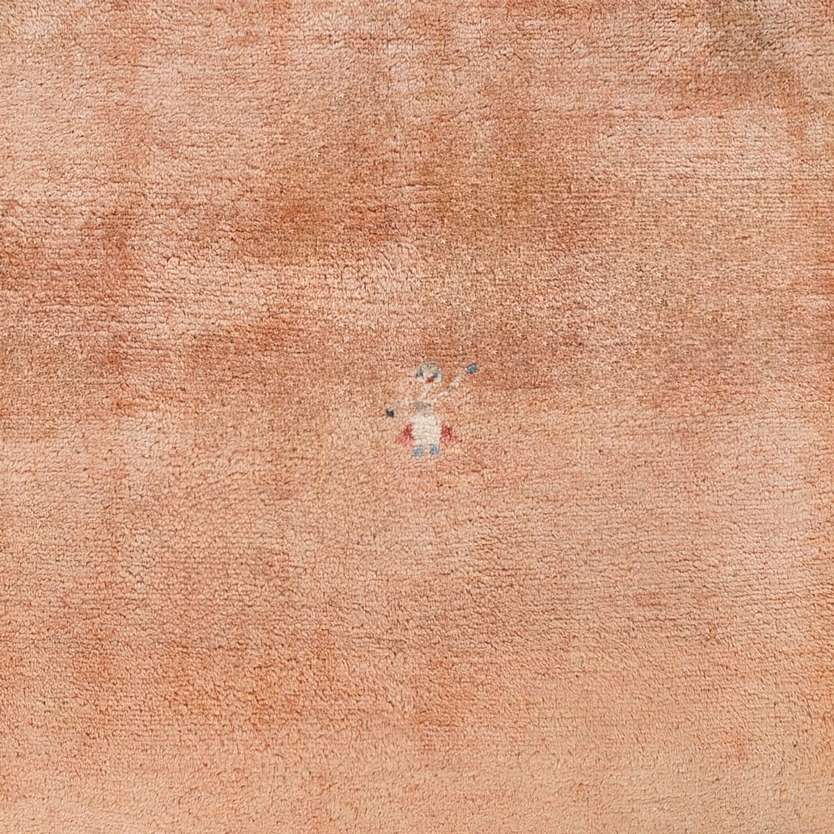 Dywan Gabbeh - perski - 195 x 155 cm - terakota