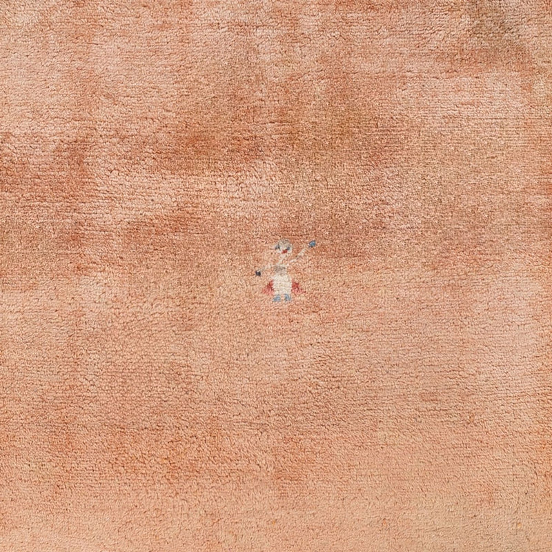 Dywan Gabbeh - perski - 195 x 155 cm - terakota