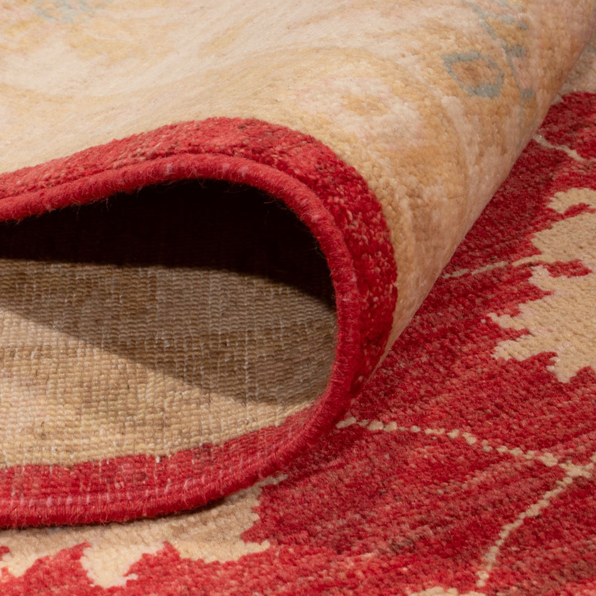 Dywan Zieglera - 299 x 206 cm - ciemna czerwień