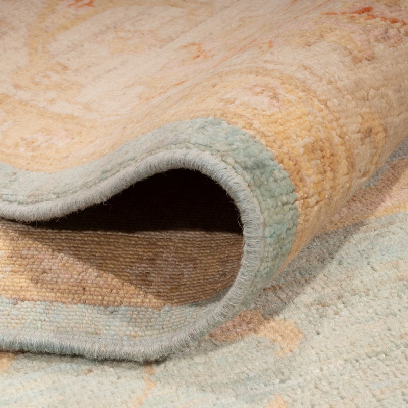 Dywan Zieglera - 303 x 207 cm - jasnoniebieski