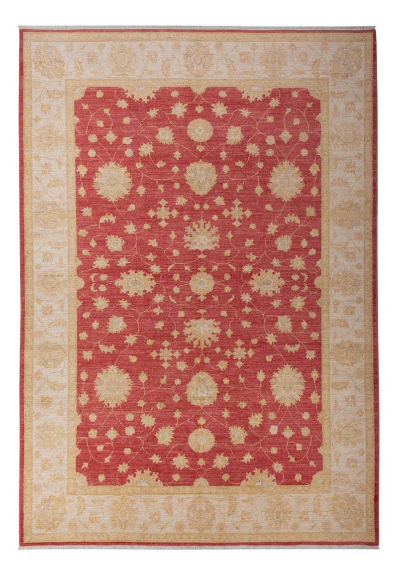 Dywan Zieglera - 296 x 203 cm - ciemna czerwień