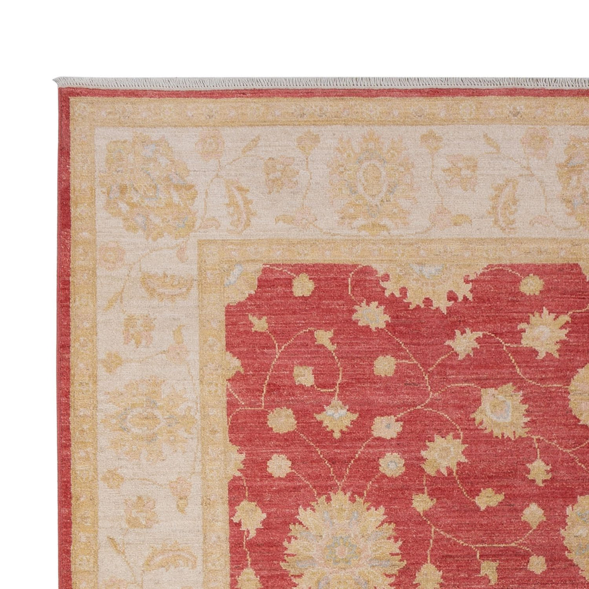 Dywan Zieglera - 296 x 203 cm - ciemna czerwień