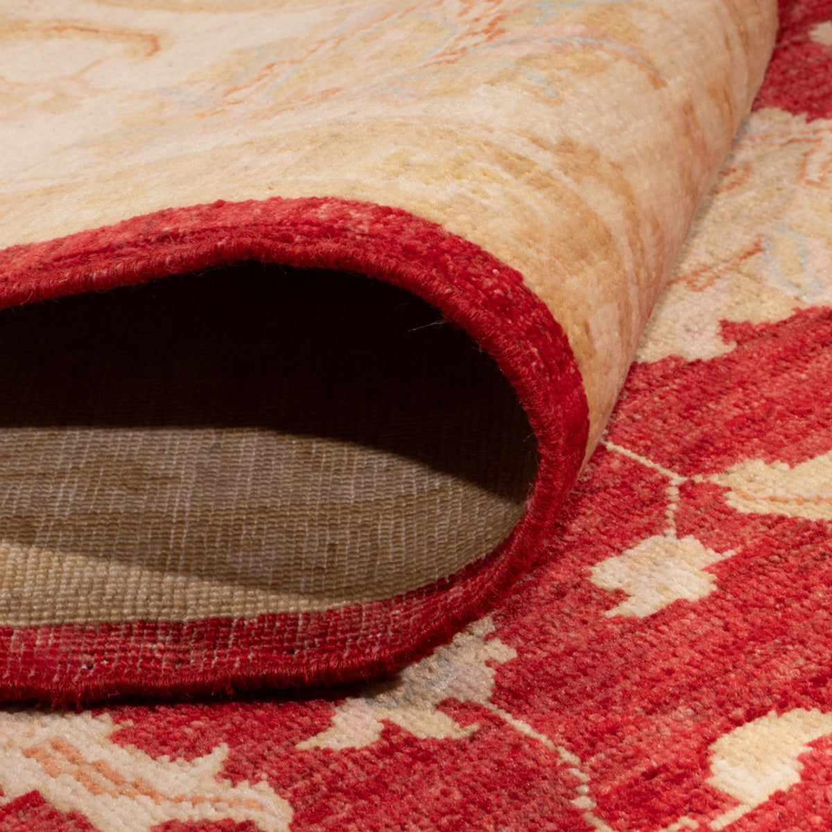 Dywan Zieglera - 303 x 204 cm - ciemna czerwień