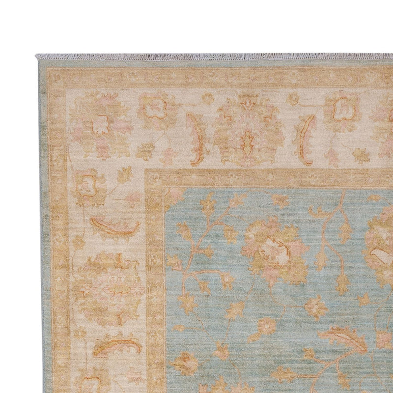 Dywan Zieglera - 297 x 200 cm - jasnoniebieski