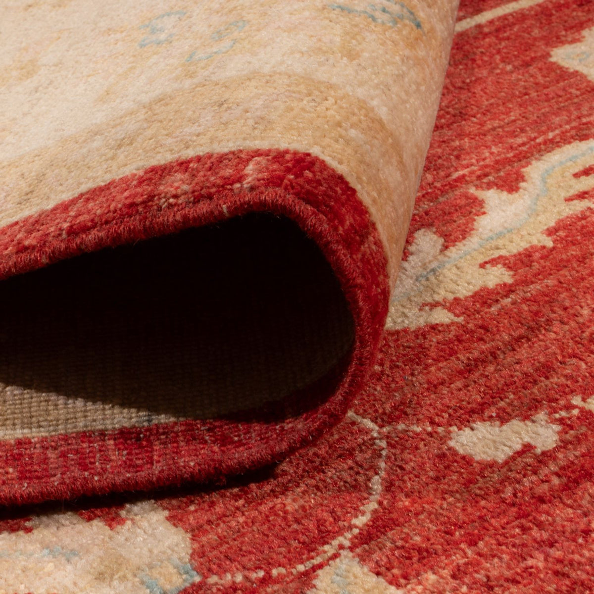 Dywan Zieglera - 290 x 204 cm - ciemna czerwień