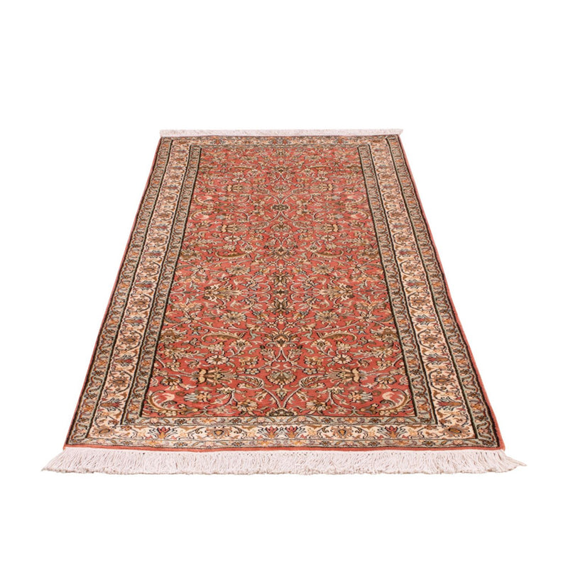 Biegacz Jedwabny dywan - Kashmir Silk - 188 x 78 cm - jasna czerwień