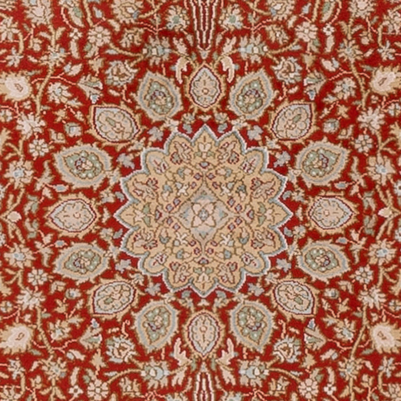 Biegacz Jedwabny dywan - Kashmir Silk - 251 x 81 cm - czerwony