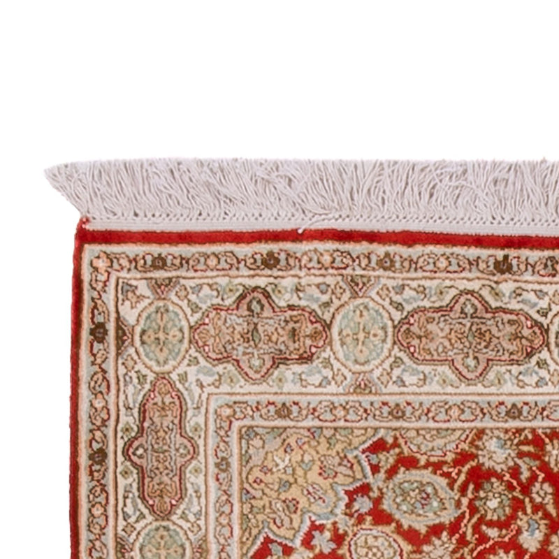 Biegacz Jedwabny dywan - Kashmir Silk - 251 x 81 cm - czerwony