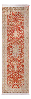 Biegacz Jedwabny dywan - Kashmir Silk - 251 x 79 cm - czerwony