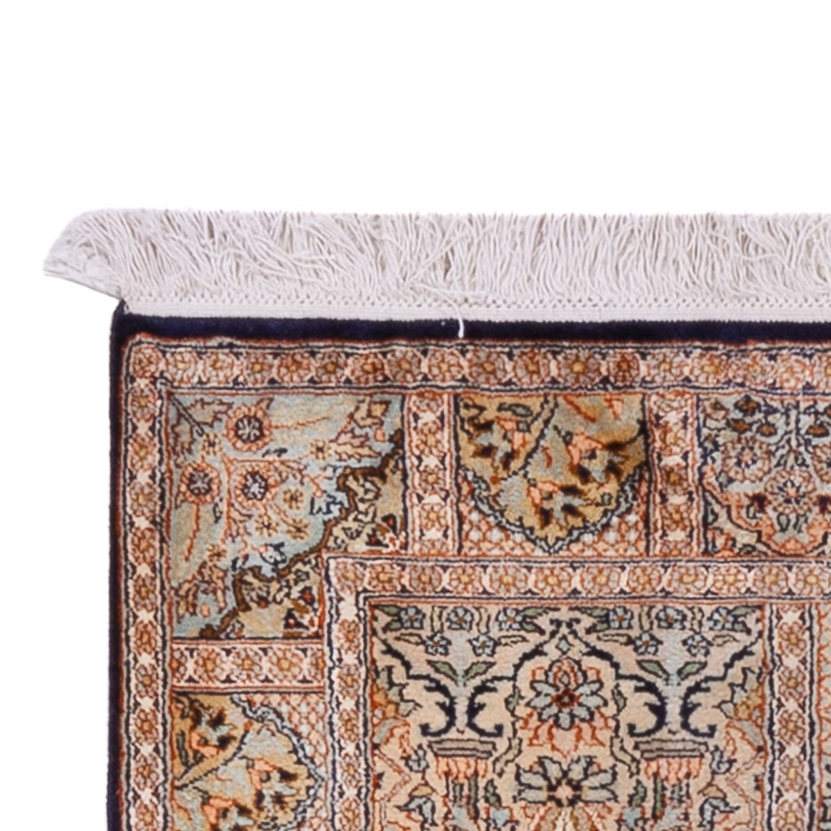 Biegacz Jedwabny dywan - Kashmir Silk - 237 x 79 cm - ciemny beż