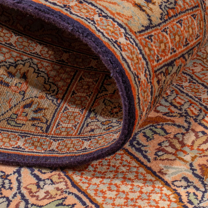 Biegacz Jedwabny dywan - Kashmir Silk - 237 x 79 cm - ciemny beż