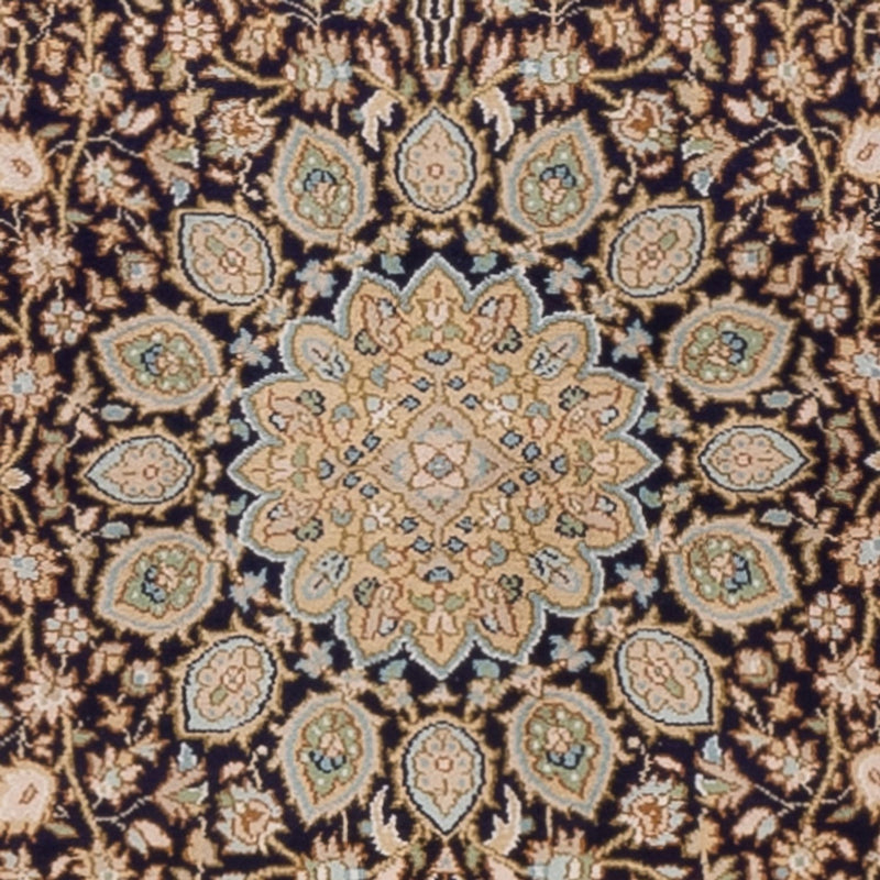 Biegacz Jedwabny dywan - Kashmir Silk - 255 x 81 cm - ciemny beż