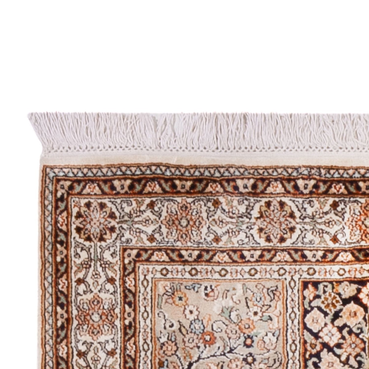 Biegacz Jedwabny dywan - Kashmir Silk - 305 x 81 cm - ciemny beż