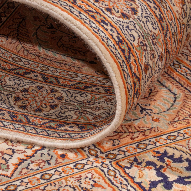 Biegacz Jedwabny dywan - Kashmir Silk - 307 x 81 cm - ciemny beż