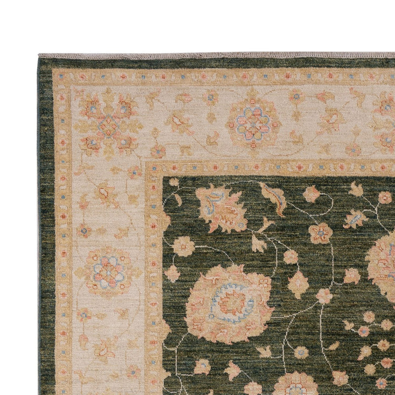 Dywan Zieglera - 298 x 205 cm - ciemna zieleń