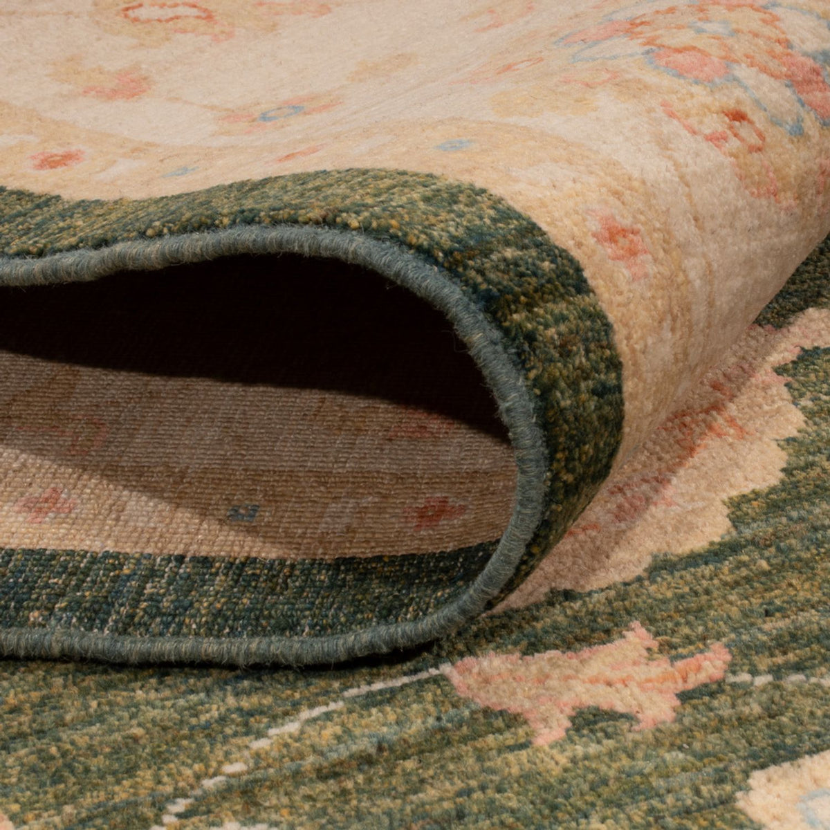 Dywan Zieglera - 298 x 205 cm - ciemna zieleń