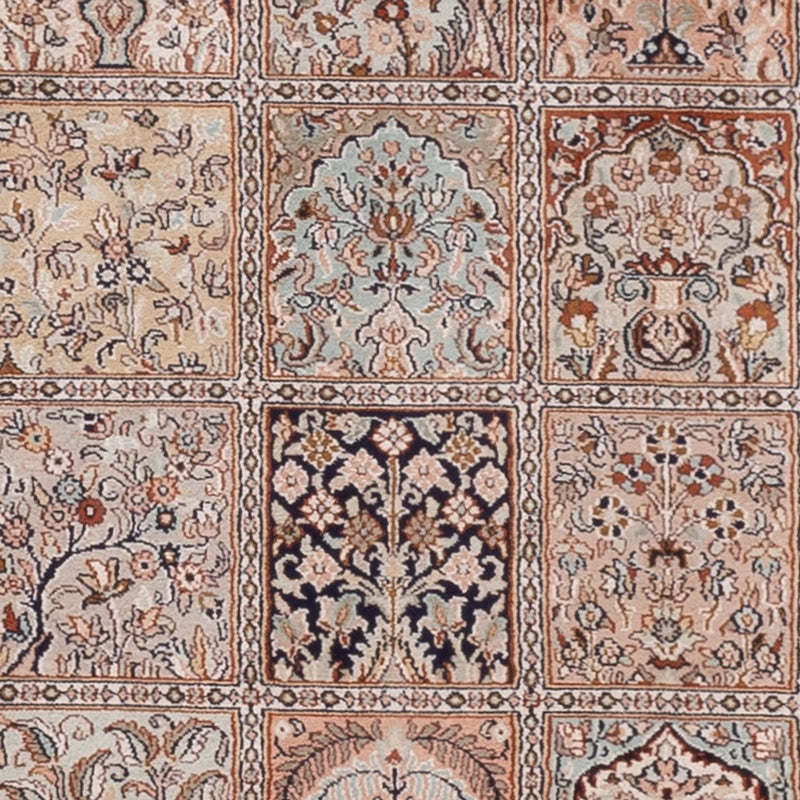 Biegacz Jedwabny dywan - Kashmir Silk - 301 x 79 cm - ciemny beż