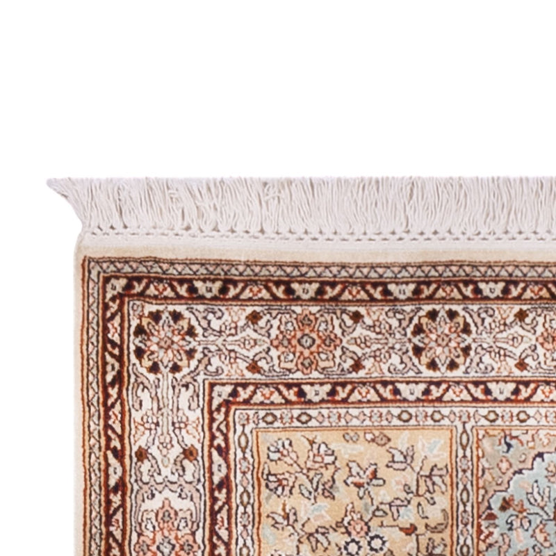 Biegacz Jedwabny dywan - Kashmir Silk - 301 x 79 cm - ciemny beż