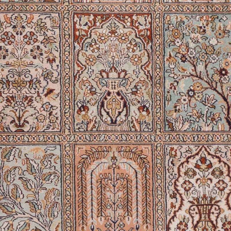 Biegacz Jedwabny dywan - Kashmir Silk - 287 x 80 cm - ciemny beż
