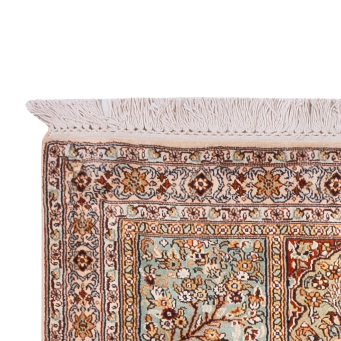 Jedwab kaszmirski Dywan 287x80cm - Dywan orientalny