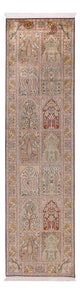 Kaszmirski jedwab Dywan 296x78cm - Dywan orientalny