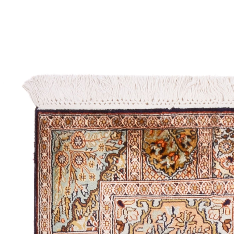 Biegacz Jedwabny dywan - Kashmir Silk - 296 x 78 cm - ciemny beż