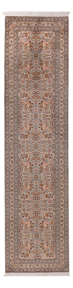 Biegacz Jedwabny dywan - Kashmir Silk - 338 x 79 cm - ciemny beż