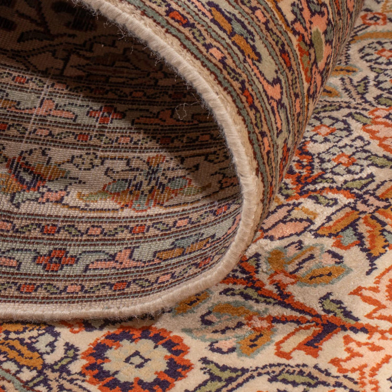 Biegacz Jedwabny dywan - Kashmir Silk - 338 x 79 cm - ciemny beż