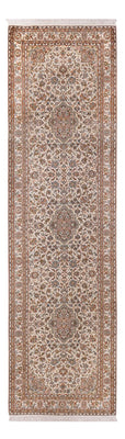 Biegacz Jedwabny dywan - Kashmir Silk - 290 x 81 cm - jasny beż