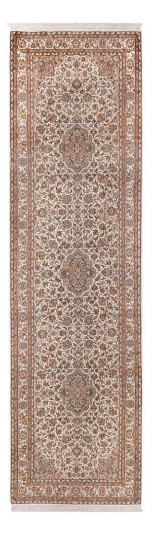 Biegacz Jedwabny dywan - Kashmir Silk - 290 x 81 cm - jasny beż