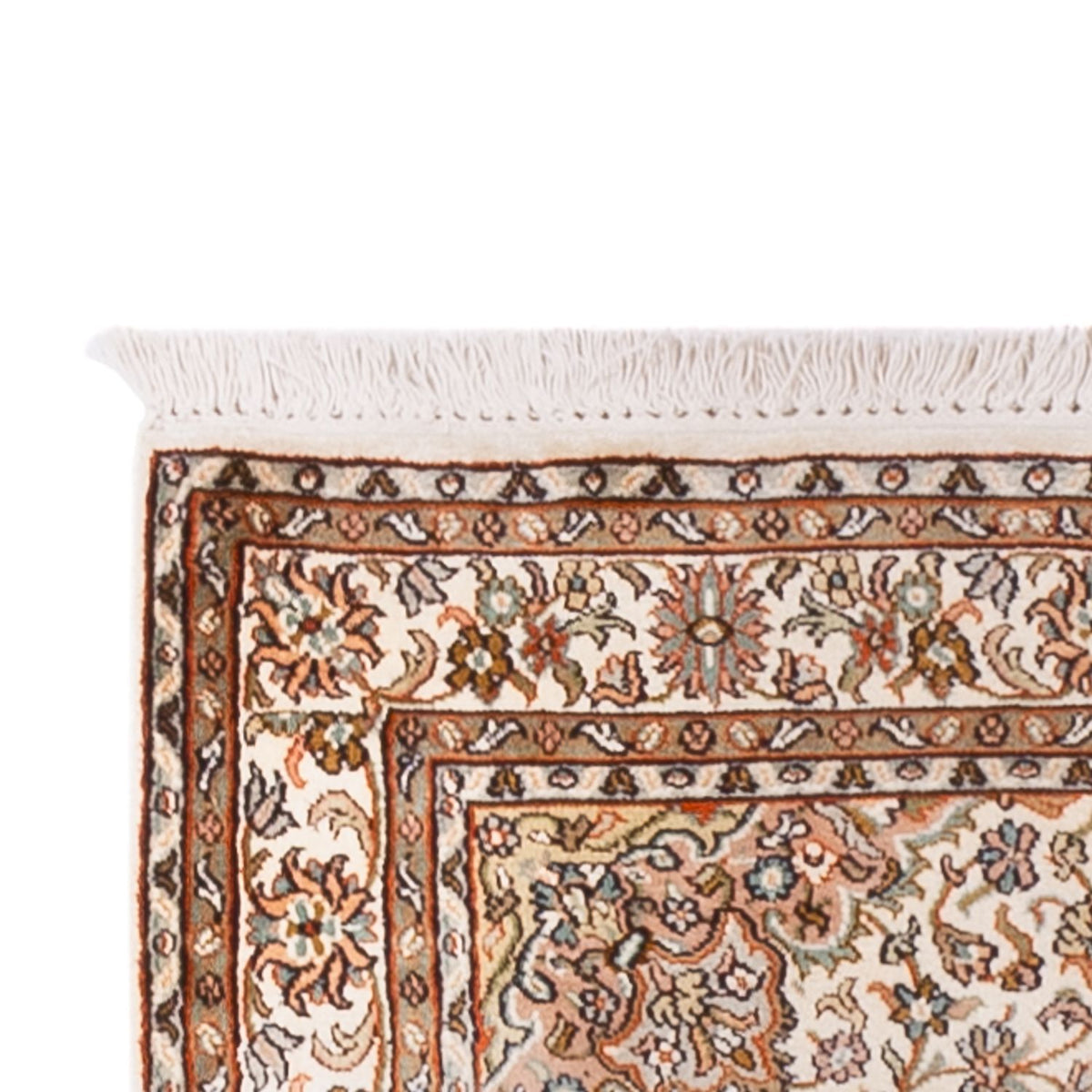 Biegacz Jedwabny dywan - Kashmir Silk - 290 x 81 cm - jasny beż