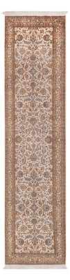 Biegacz Jedwabny dywan - Kashmir Silk - 325 x 76 cm - jasny beż