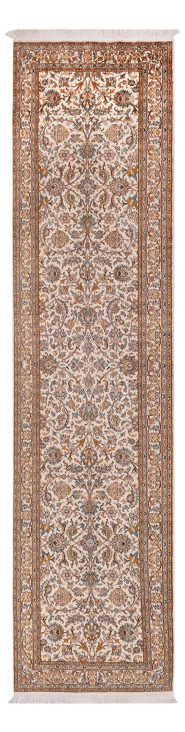 Biegacz Jedwabny dywan - Kashmir Silk - 325 x 76 cm - jasny beż
