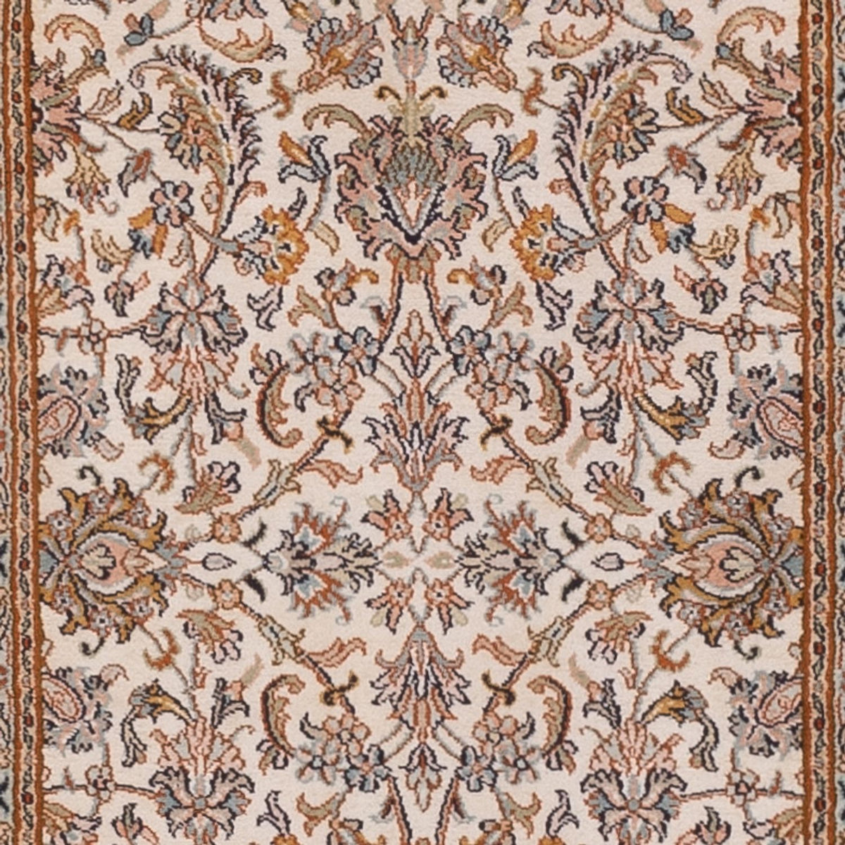 Biegacz Jedwabny dywan - Kashmir Silk - 325 x 76 cm - jasny beż