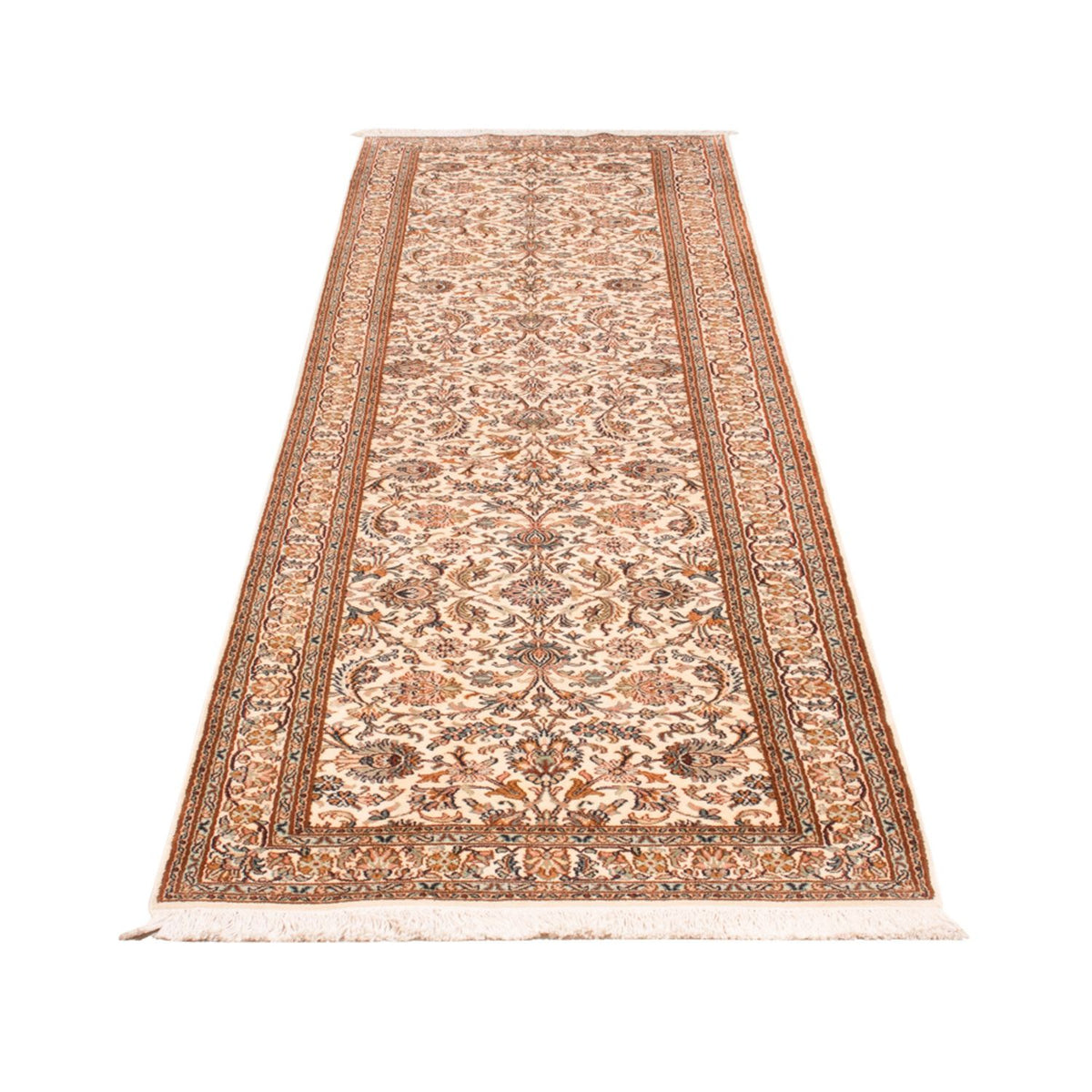 Biegacz Jedwabny dywan - Kashmir Silk - 325 x 76 cm - jasny beż