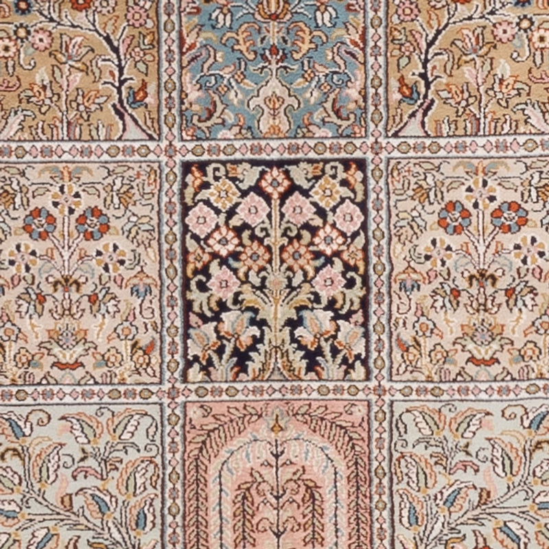 Biegacz Jedwabny dywan - Kashmir Silk - 280 x 80 cm - ciemny beż